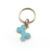 Blue Bone Charm